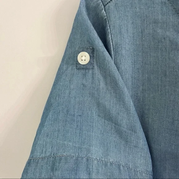 Crown & Ivy Denim Blouse - Picture 5 of 7